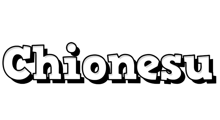 Chionesu snowing logo