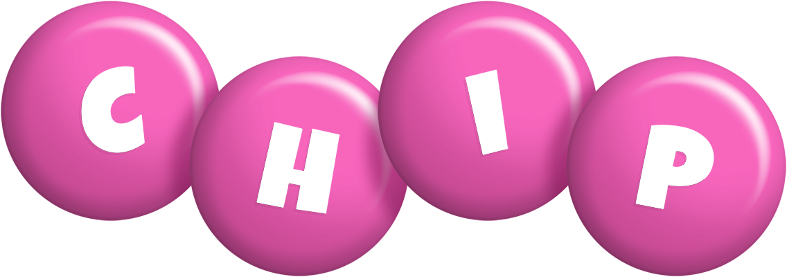 Chip candy-pink logo