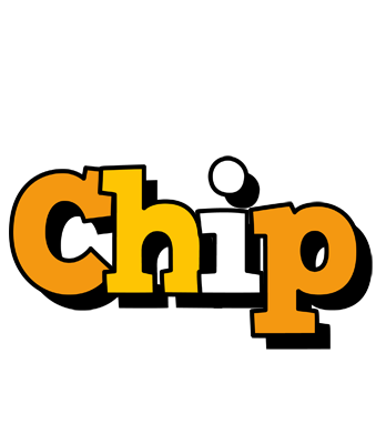 Chip cartoon logo