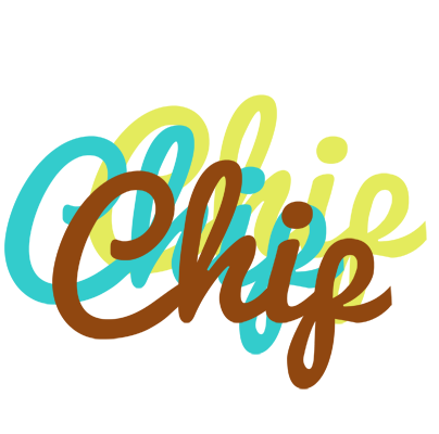 Chip cupcake logo