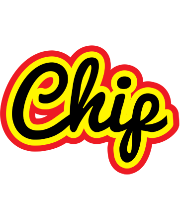 Chip flaming logo