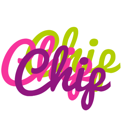 Chip flowers logo