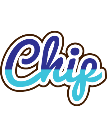 Chip raining logo