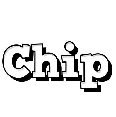 Chip snowing logo