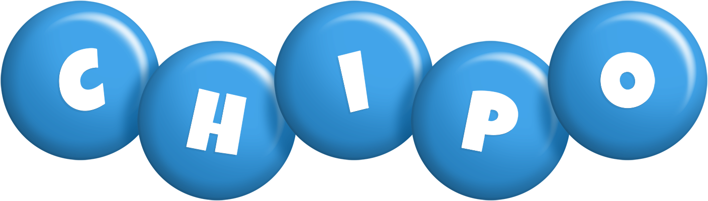 Chipo candy-blue logo