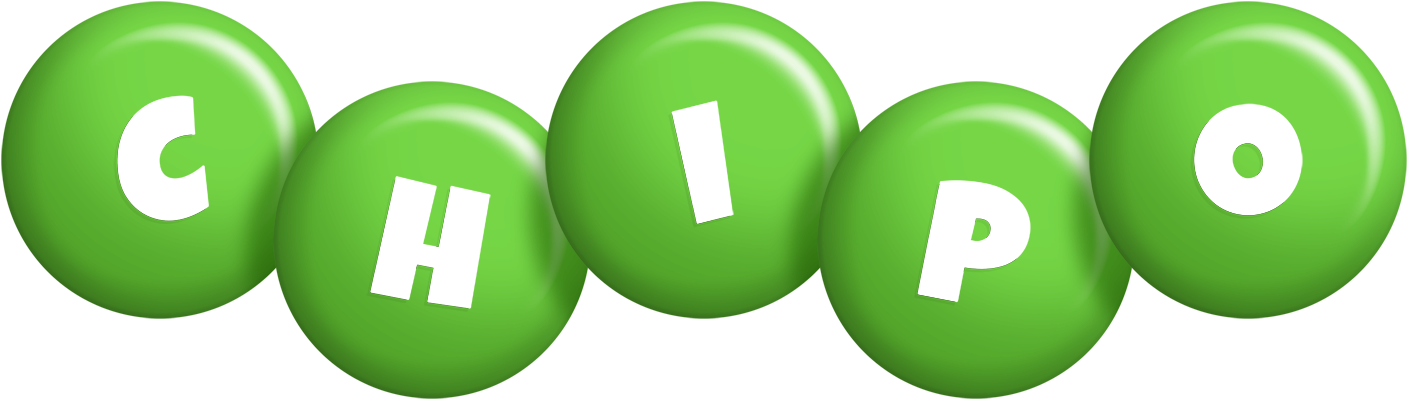 Chipo candy-green logo
