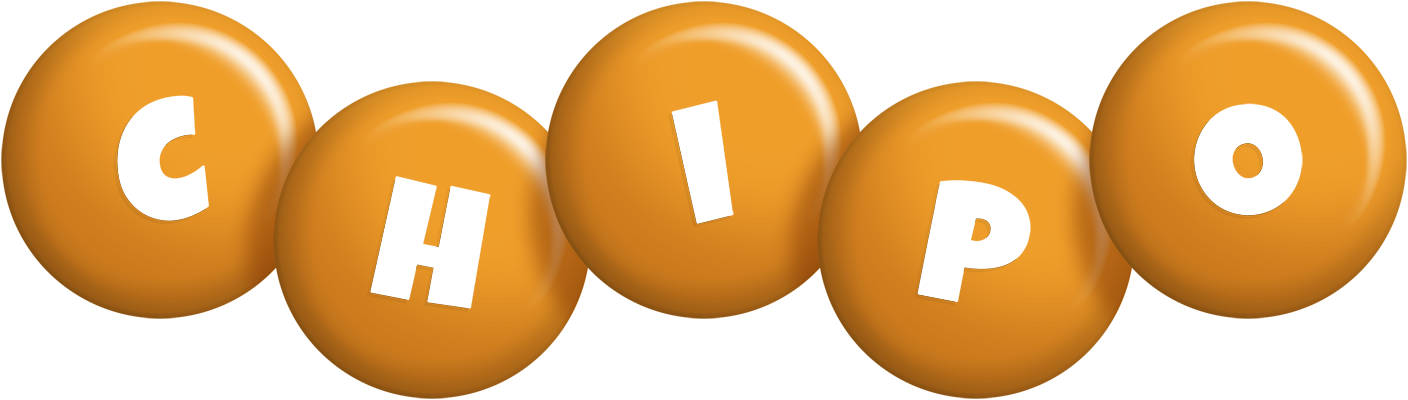 Chipo candy-orange logo