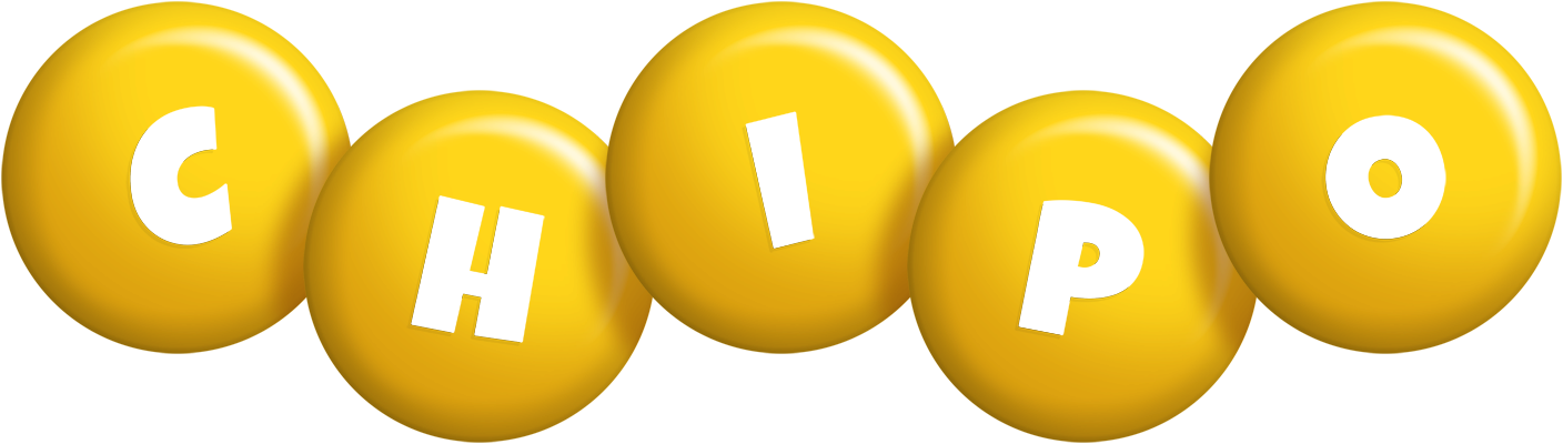 Chipo candy-yellow logo
