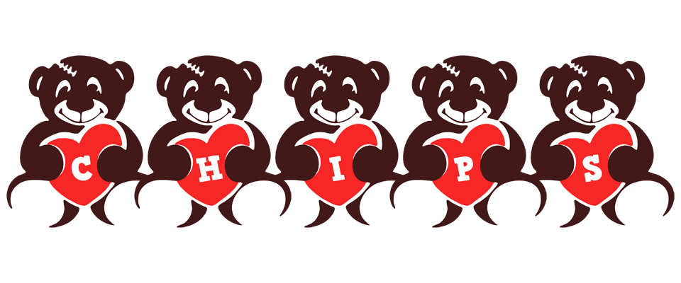Chips bear logo