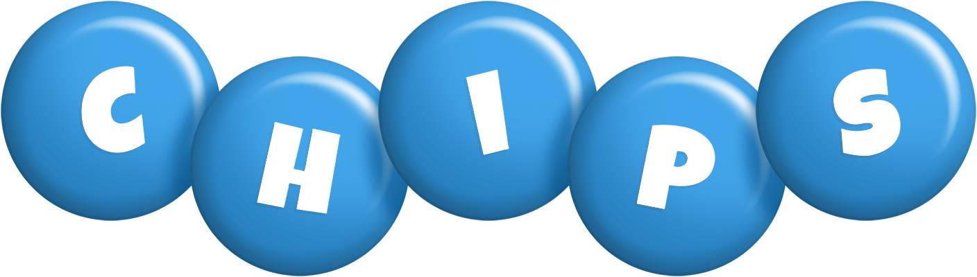 Chips candy-blue logo