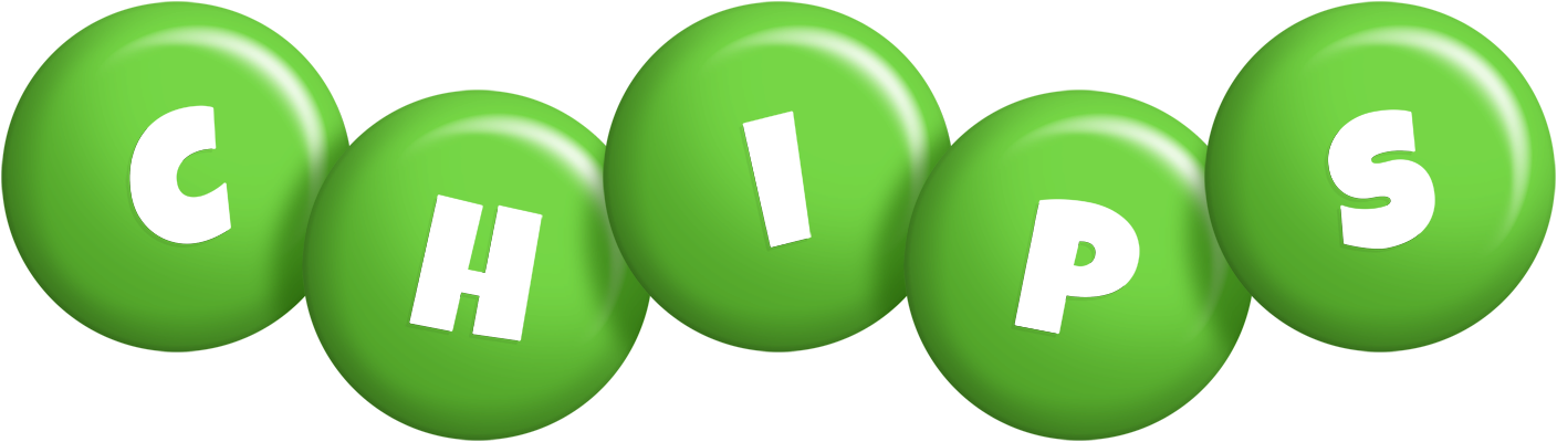 Chips candy-green logo
