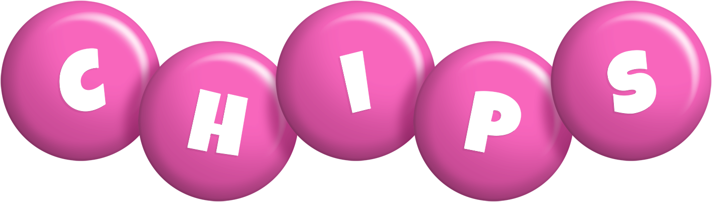 Chips candy-pink logo