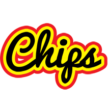 Chips flaming logo
