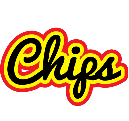 Chips flaming logo