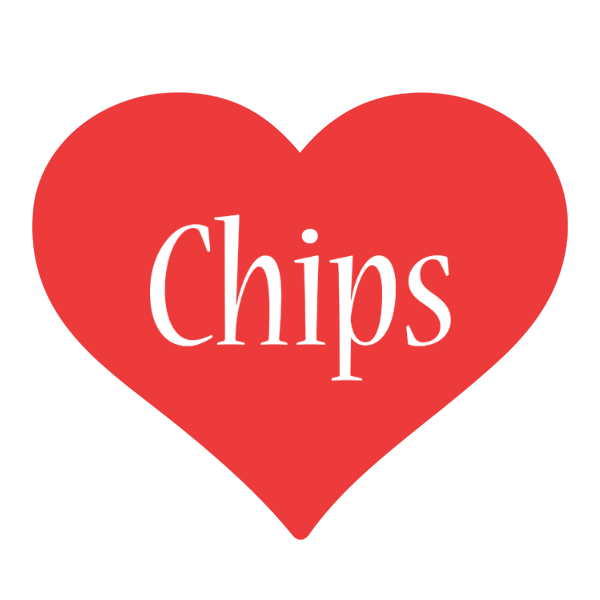 Chips love logo