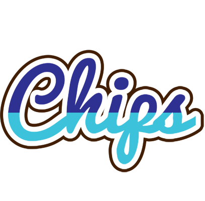 Chips raining logo