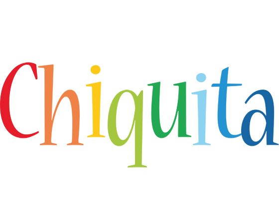 Chiquita birthday logo