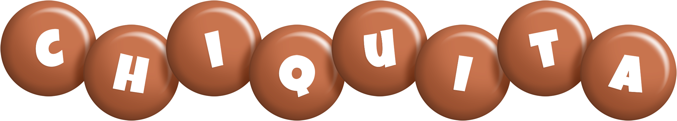 Chiquita candy-brown logo