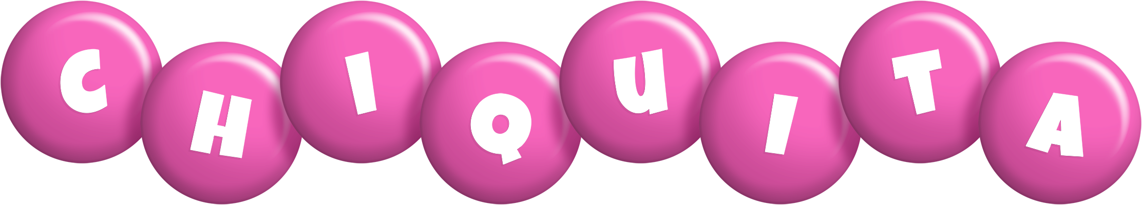 Chiquita candy-pink logo