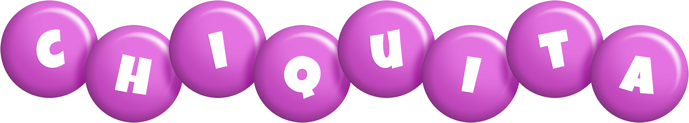 Chiquita candy-purple logo