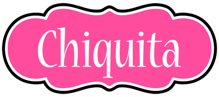 Chiquita invitation logo