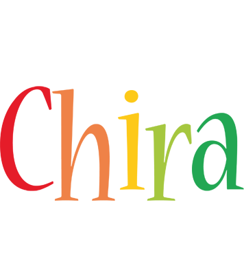 Chira birthday logo