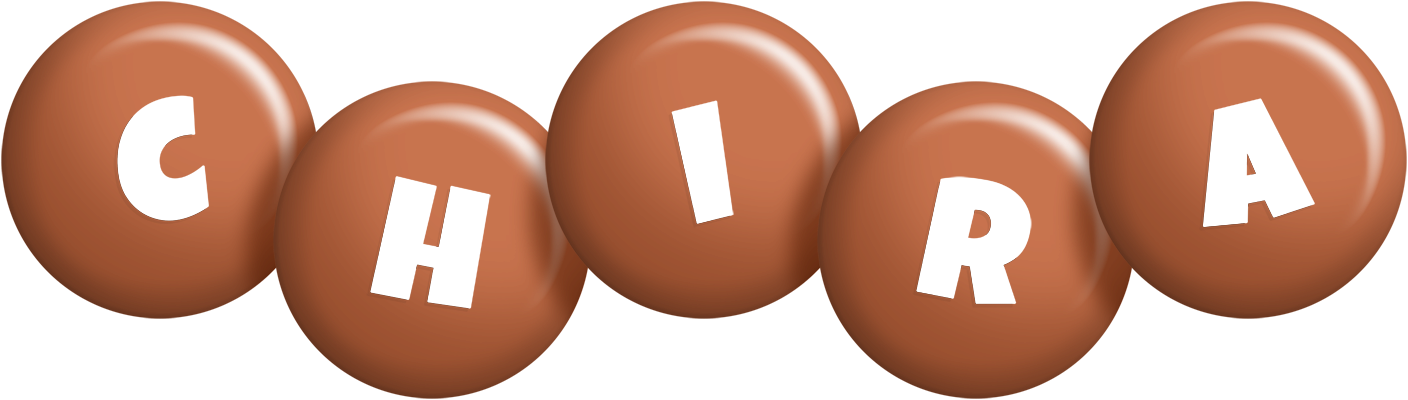 Chira candy-brown logo