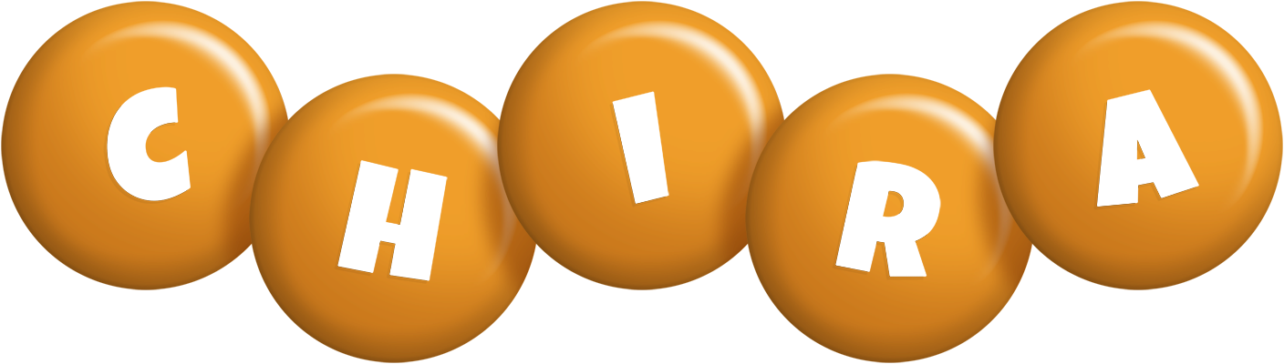 Chira candy-orange logo
