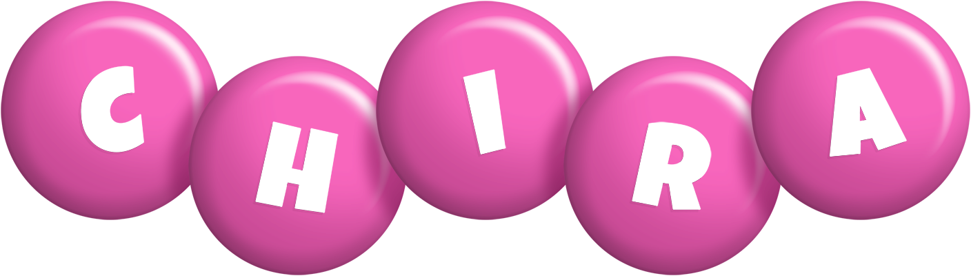 Chira candy-pink logo