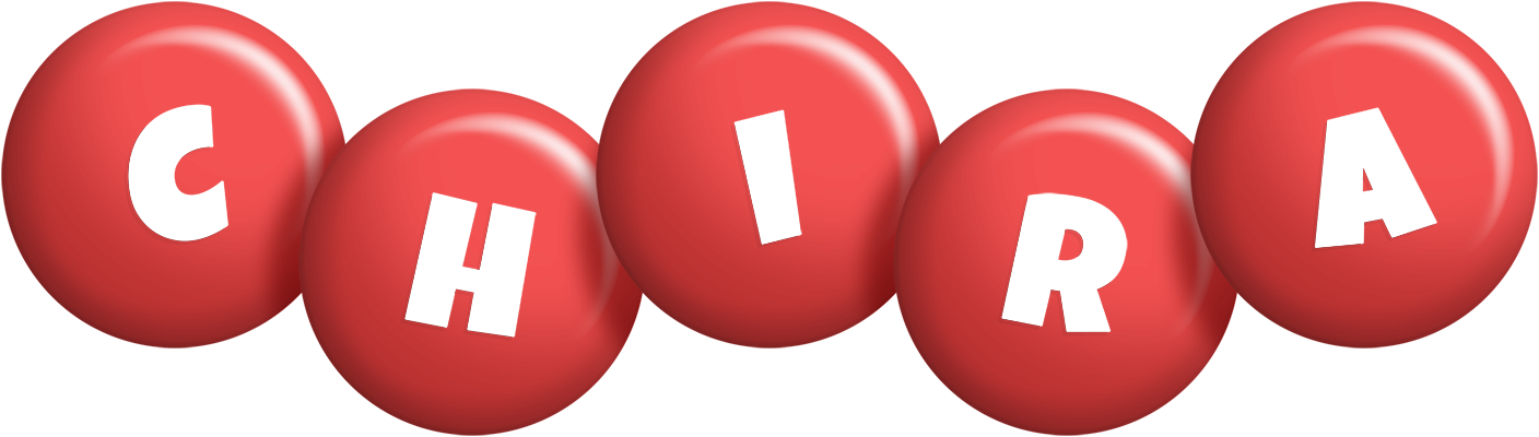 Chira candy-red logo