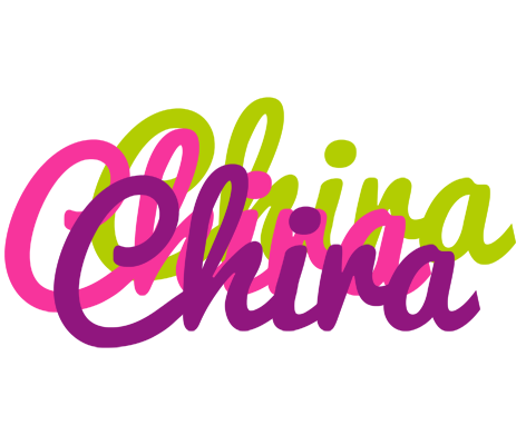 Chira flowers logo