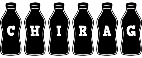 Chirag bottle logo