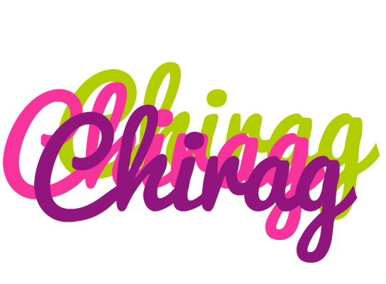 Chirag flowers logo