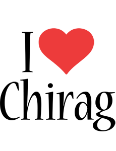 Chirag i-love logo