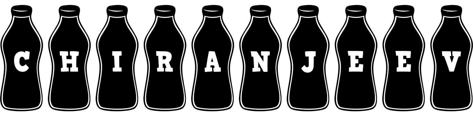 Chiranjeev bottle logo