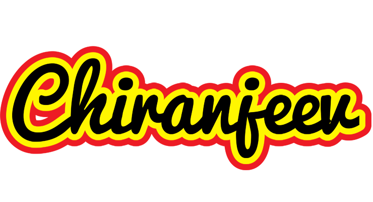 Chiranjeev flaming logo