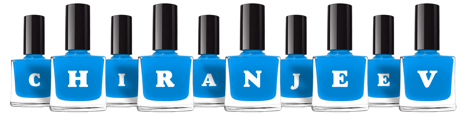 Chiranjeev glossy logo
