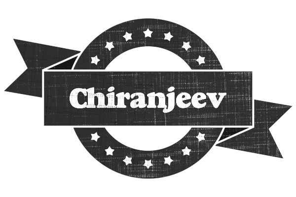 Chiranjeev grunge logo