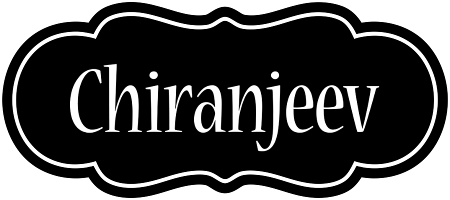 Chiranjeev welcome logo