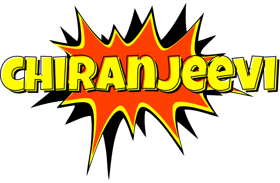 Chiranjeevi bazinga logo