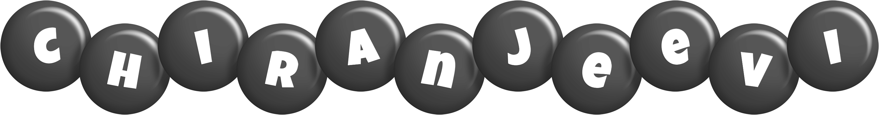 Chiranjeevi candy-black logo