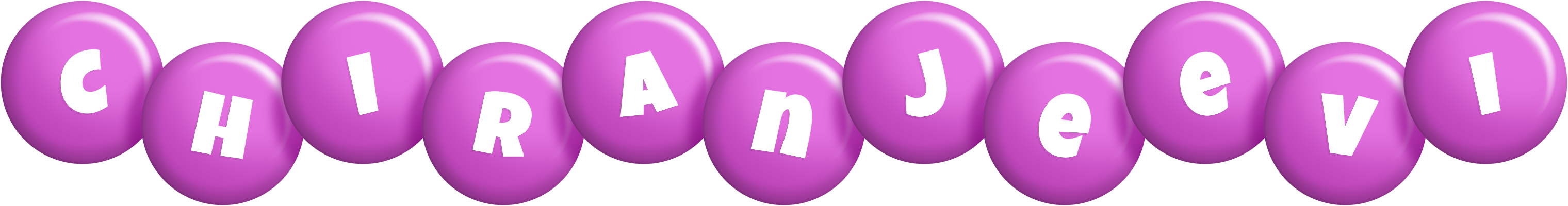 Chiranjeevi candy-purple logo