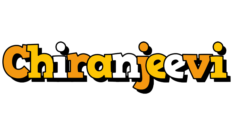 Chiranjeevi cartoon logo