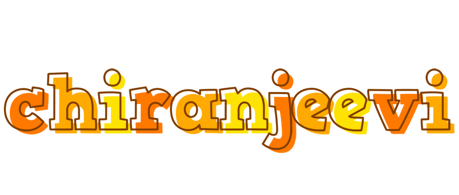 Chiranjeevi desert logo