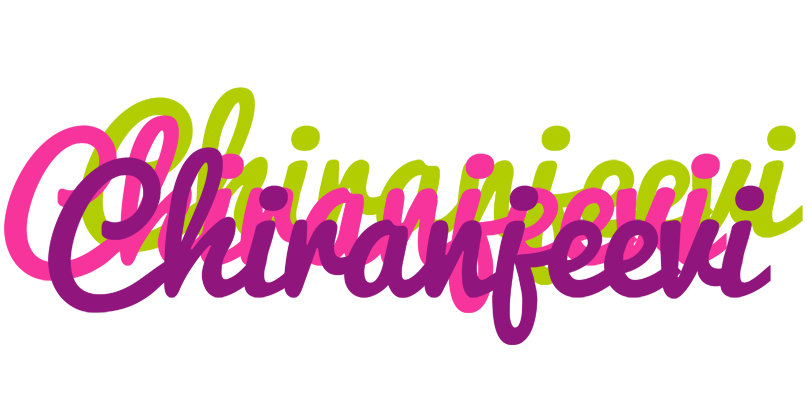 Chiranjeevi flowers logo