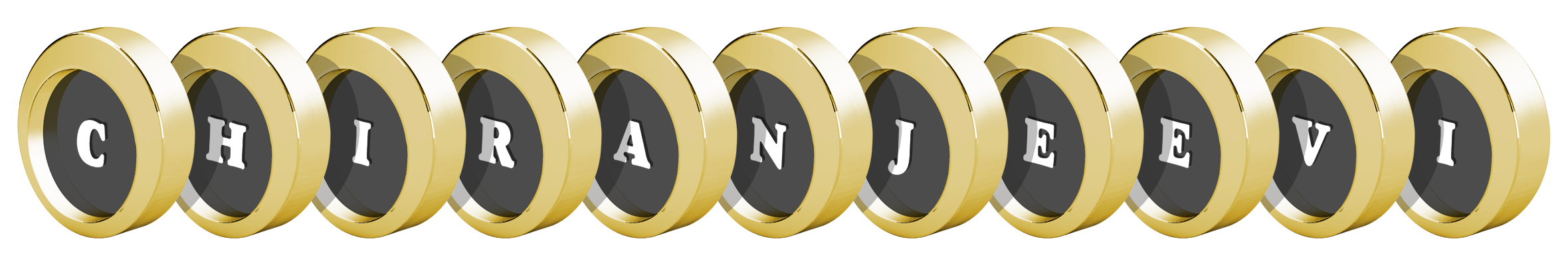 Chiranjeevi gold logo