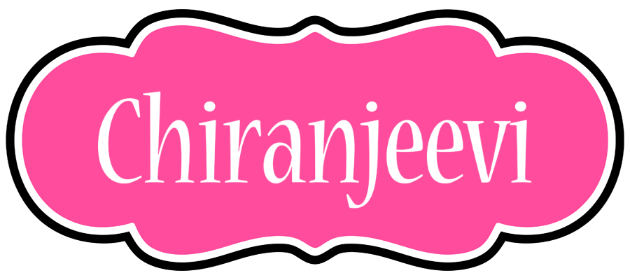Chiranjeevi invitation logo