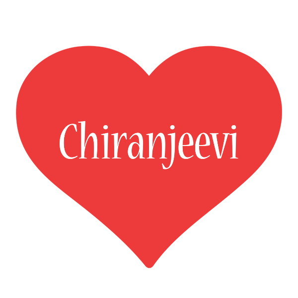 Chiranjeevi love logo