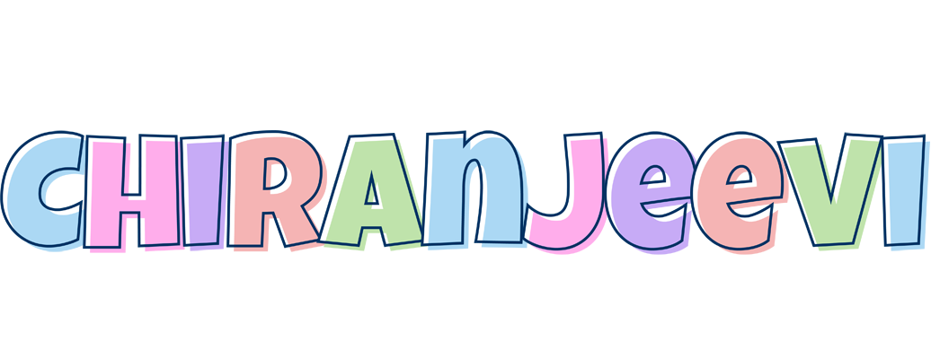 Chiranjeevi pastel logo