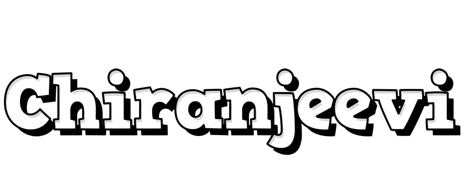 Chiranjeevi snowing logo